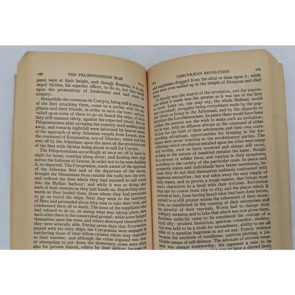 Peloponnesian War By Thucydides Library College Editions Vintage Paperback 1951 - Picture 14 of 16